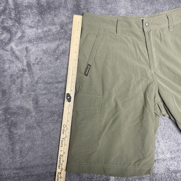Merrell Mens 32 Opti-Wick UPF 50+ Outdoor Trail Cargo Shorts Green - Picture 9 of 11